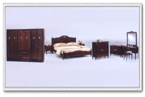 大豐收家具公司-台中沙發,台中床組,原木家具-2035玫瑰床組+衣櫥